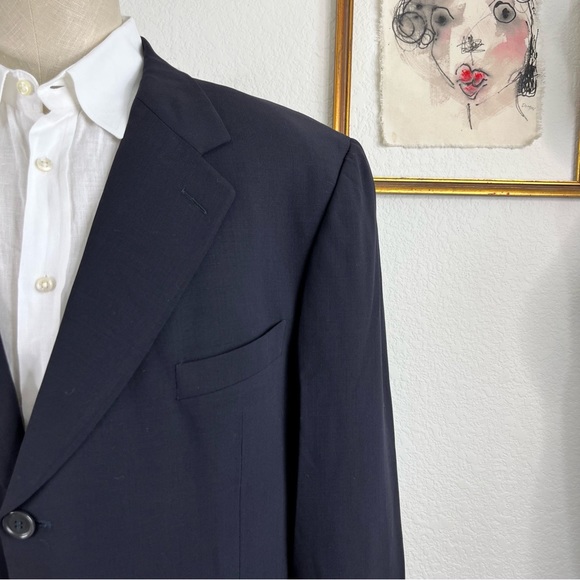 Ermenegildo Zegna Soft Wool Men's Blazer Sports Coat - Picture 2 of 10